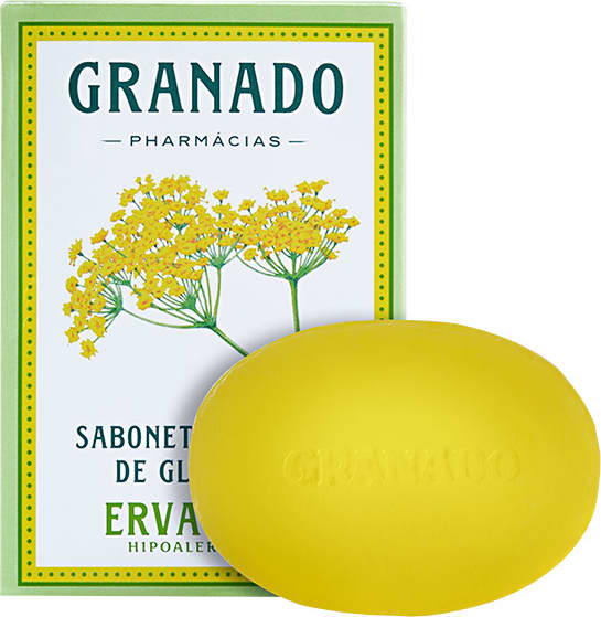 Granado Sabonete Vegetal de Glicerina e Erva-Doce - Sabonete em Barra 90g