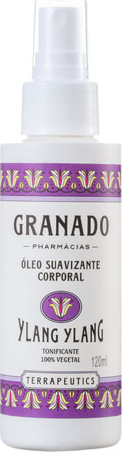 Granado Terrapeutics Ylang Ylang Suavizante - Óleo Hidratante Corporal 120ml