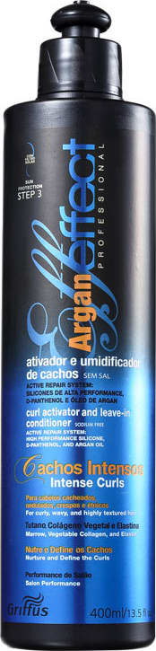 Griffus Argan Effect - Ativador de Cachos 400ml