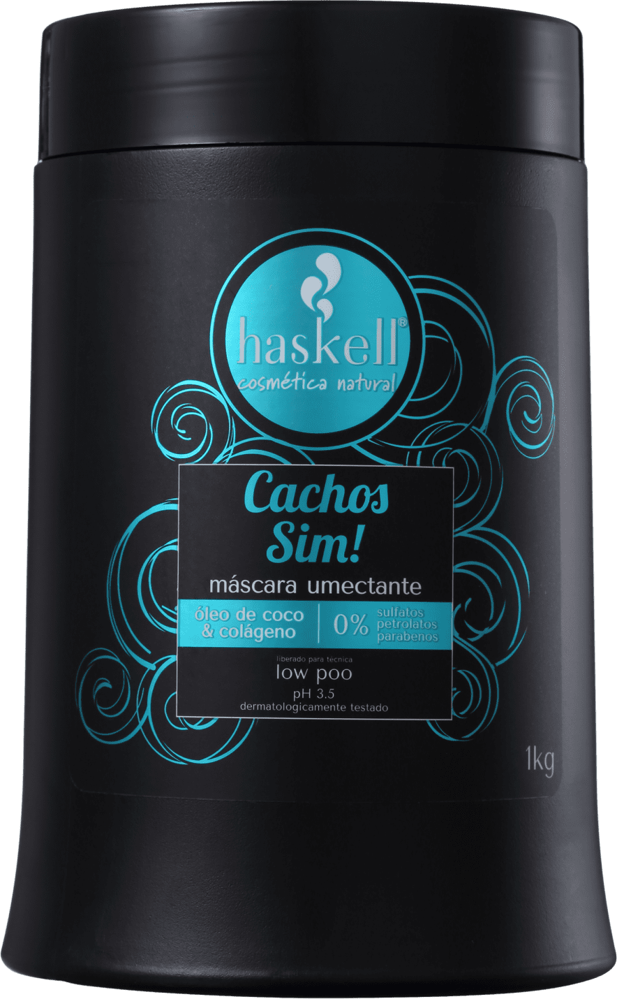Haskell Cachos Sim ! - Máscara de Hidratação 1000g