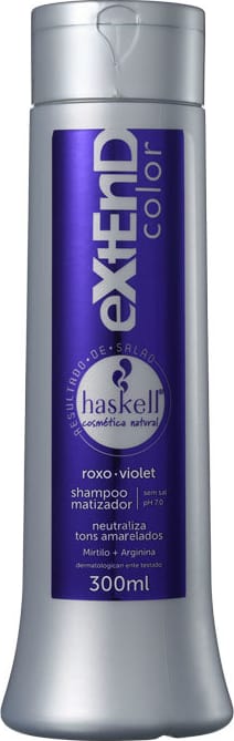Haskell Extend Color Roxo - Shampoo Matizador 300ml