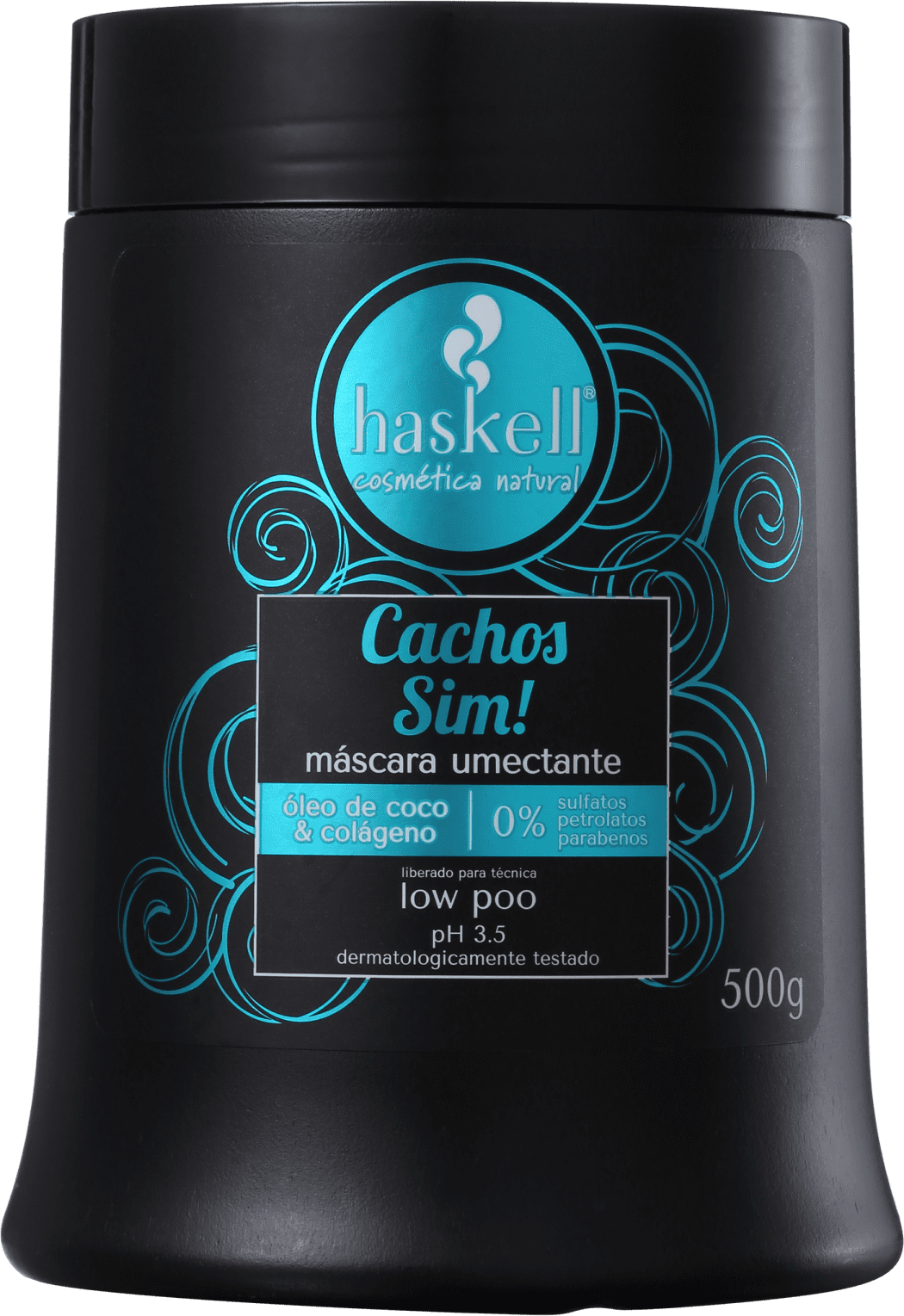 Haskell Cachos Sim ! - Máscara de Hidratação 500g