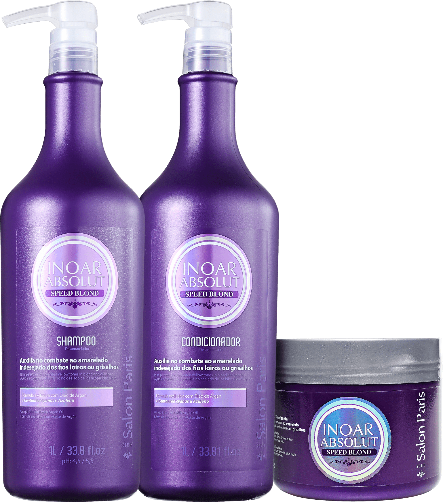 Kit Absolut Speed Blond Trio (3 Produtos)