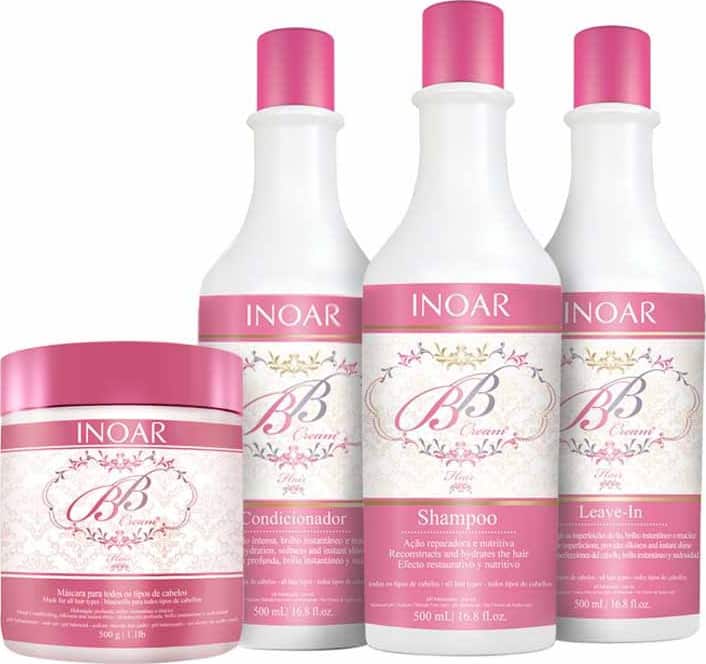 Kit Inoar BB Cream Hair Intense (4 Produtos)