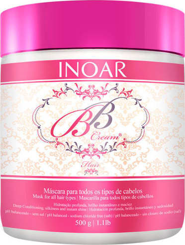 Inoar BB Cream Hair - Máscara Capilar 500g