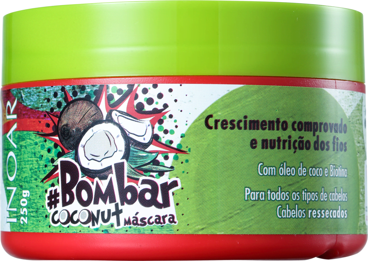 Máscara de Nutrição #Bombar Coconut 250g