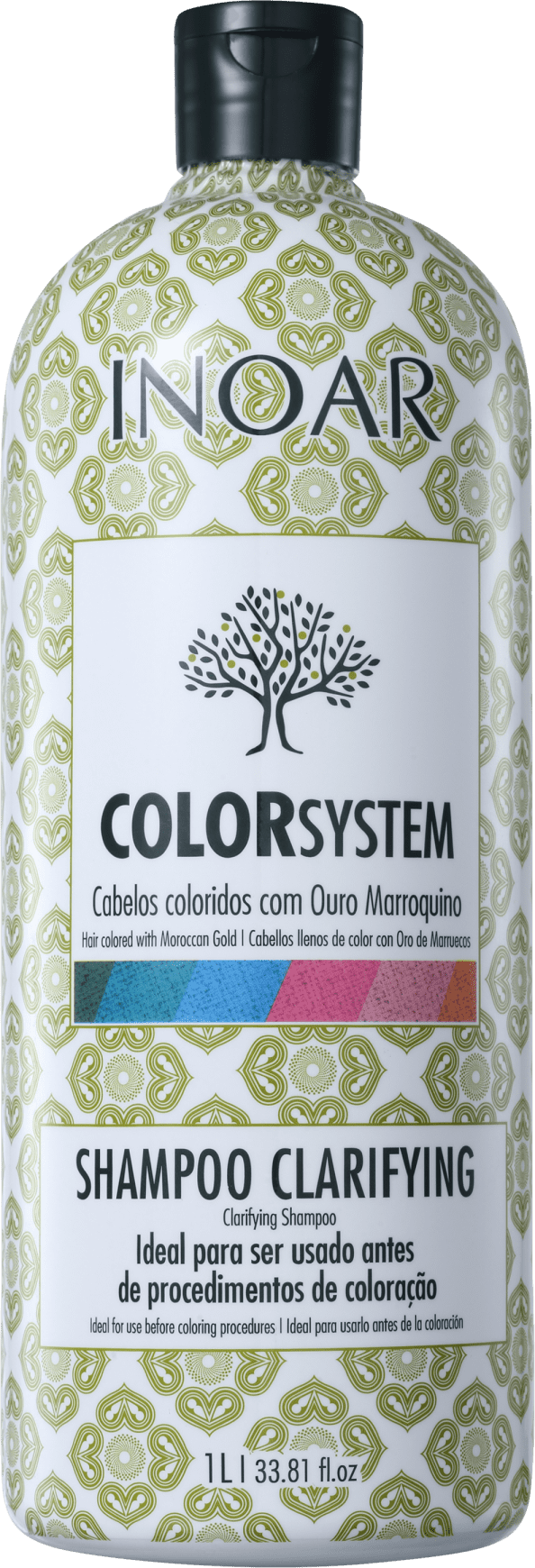 Inoar Color System Clarifying - Shampoo Antirresíduo 1000ml