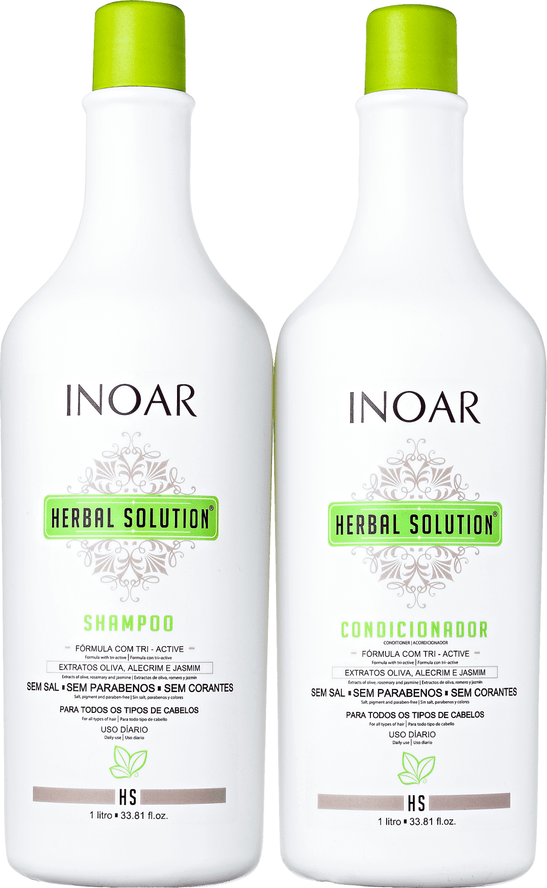 Kit Herbal Solution Profissional 1000ml