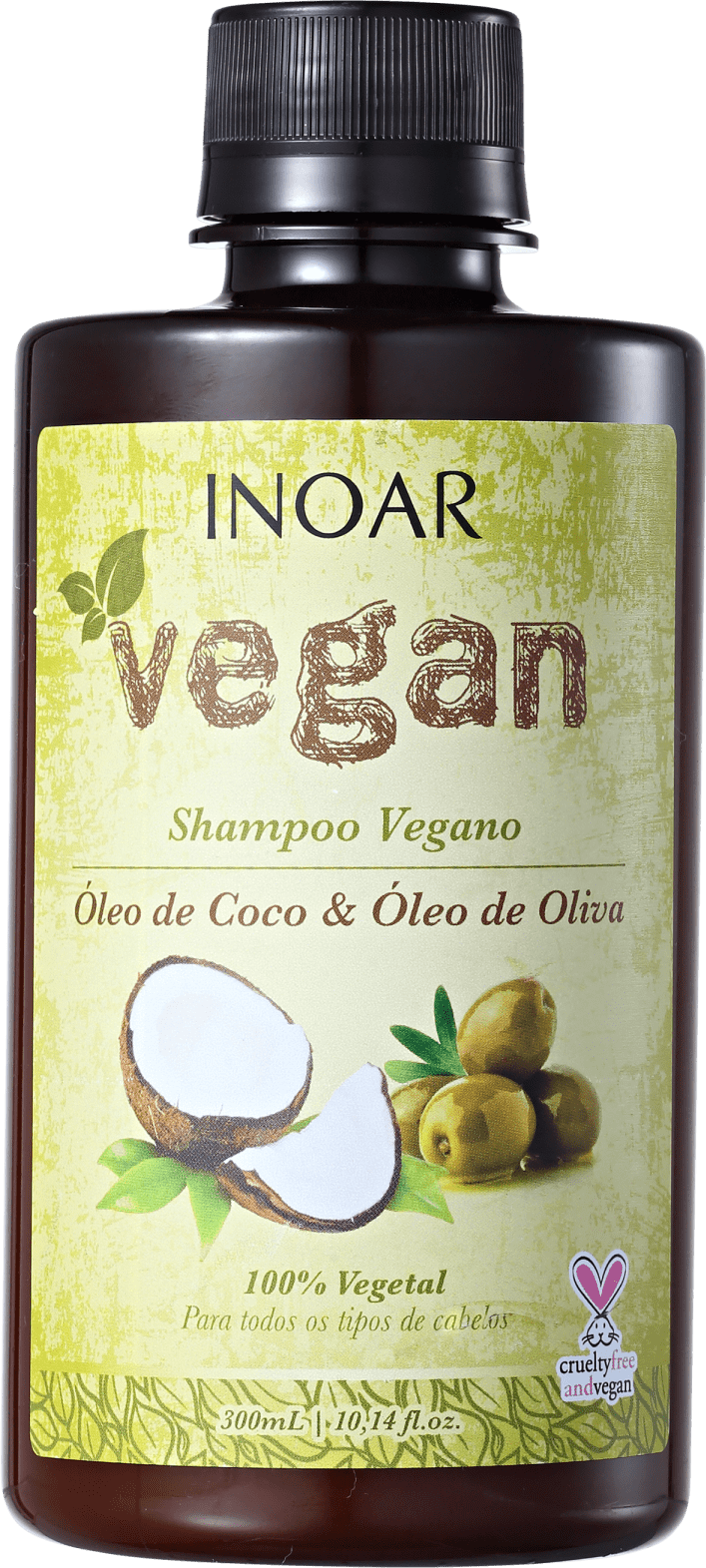 Shampoo sem Sulfato Vegan 300ml