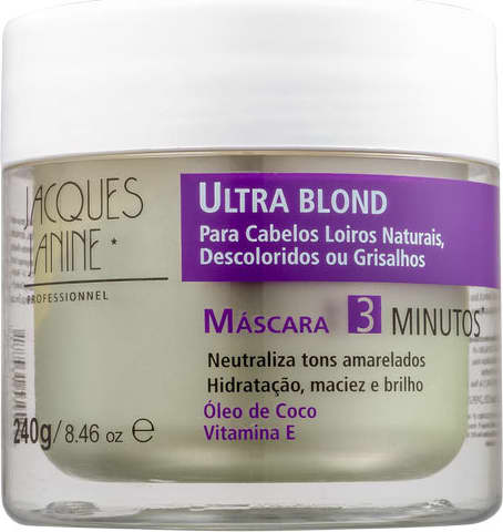 Jacques Janine Professionnel Ultra Blond - Máscara Matizadora 240ml
