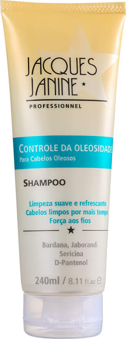 Jacques Janine Professionnel Uso Diário Cabelos Oleosos - Shampoo 240ml