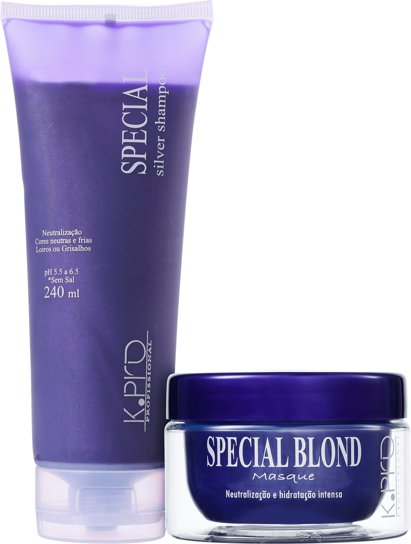 Kit K.Pro Special Silver Blond Treatment (2 Produtos)