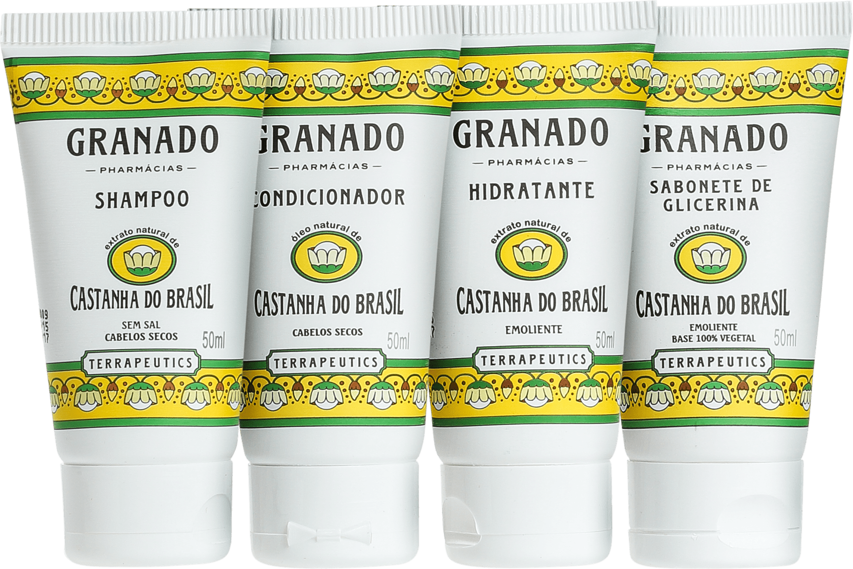 Kit Granado Terrapeutics Banho Castanha do Brasil (4 Produtos)