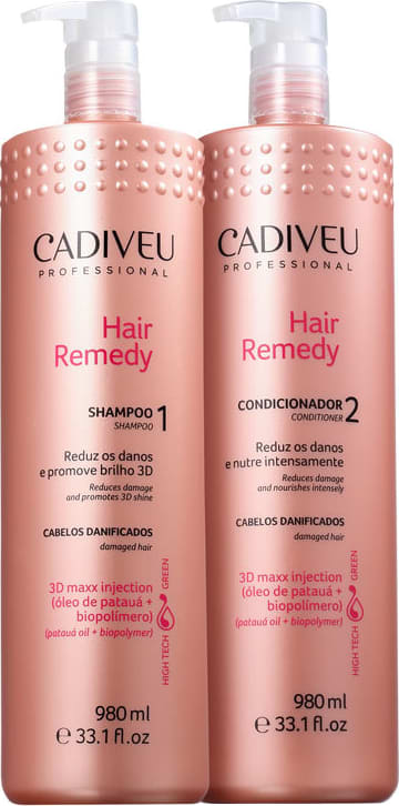 Kit Cadiveu Professional Hair Remedy Salon (2 Produtos)