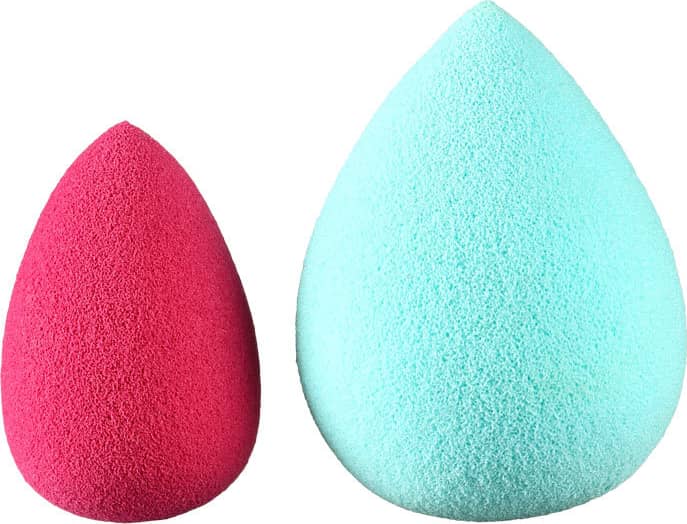 Kit de Esponjas Belliz Micro e Mini 360º Verde e Rosa (2 Produtos)