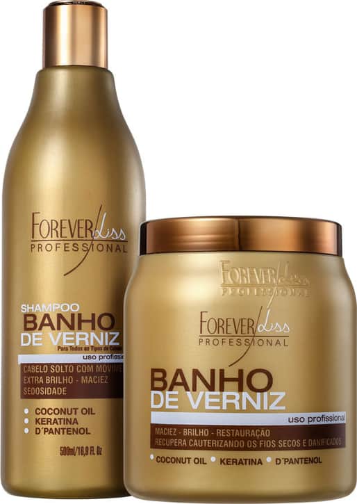 Kit de Tratamento Forever Liss Banho de Verniz (2 Produtos)