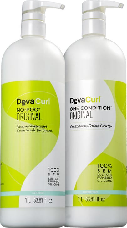 Kit Deva Curl No-Poo Duo Salão (2 Produtos)