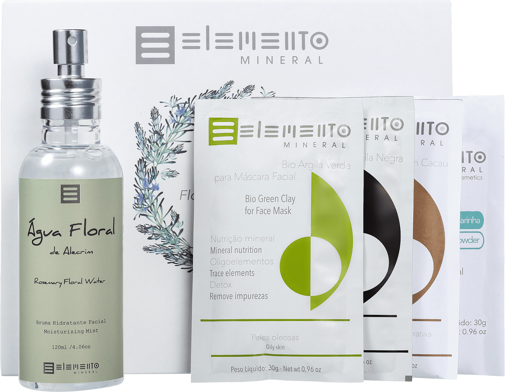 Kit Elemental Mineral Alecrim (5 Produtos)