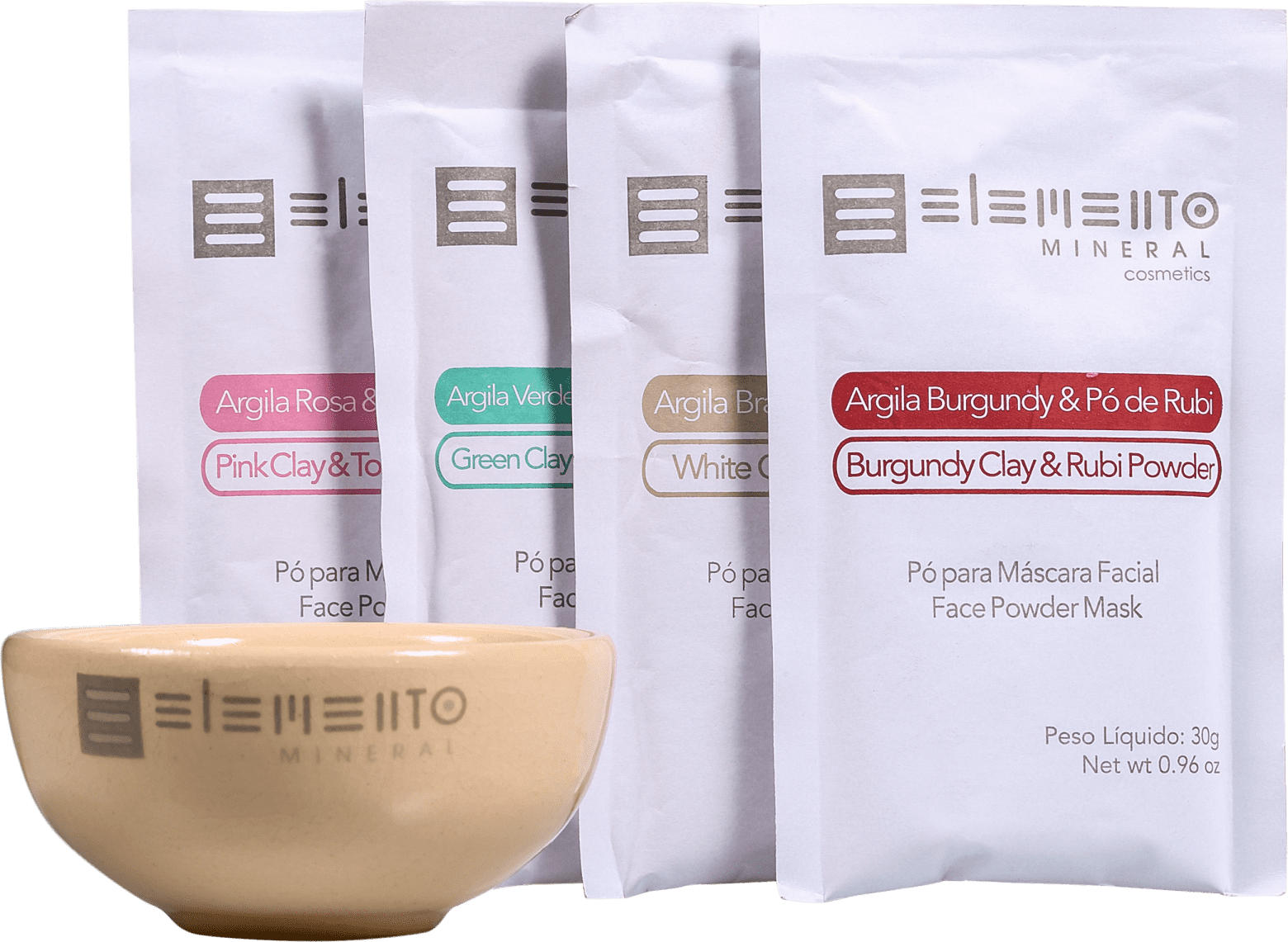 Kit Elemento Mineral Pedras Preciosas (5 produtos)