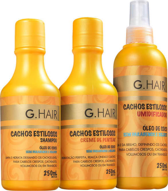 Kit G.Hair Cachos Estilosos (3 Produtos)