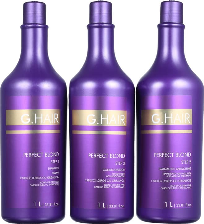 Kit G.Hair Perfect Blond Salon (3 Produtos)