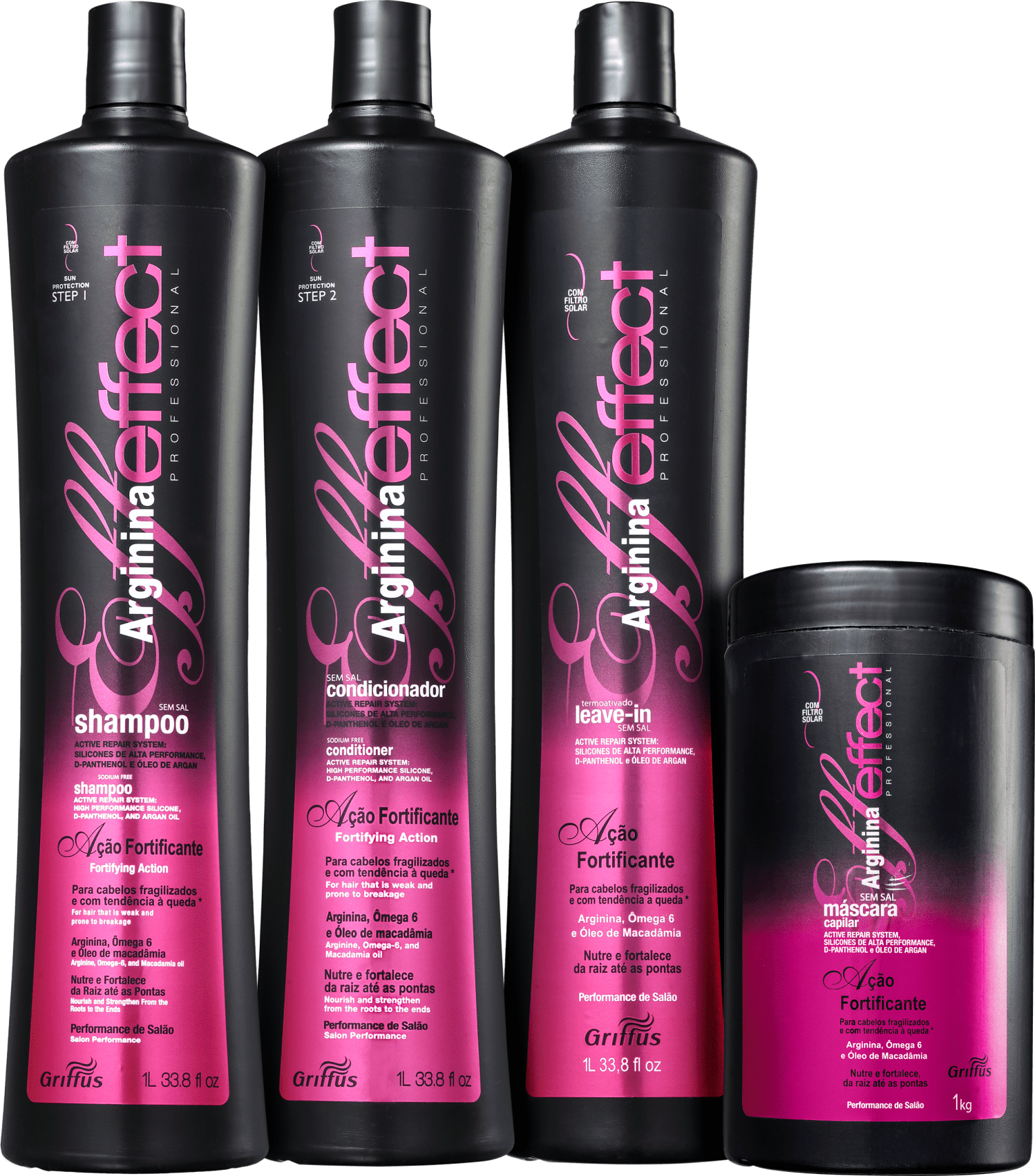 Kit Griffus Arginina Effect Complete (4 Produtos)