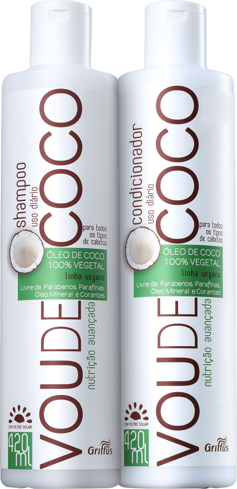 Kit Griffus Vou de Coco Duo (2 Produtos)