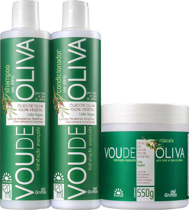 Kit Griffus Vou de Oliva Trio (3 Produtos)