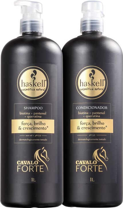 Kit Haskell Cavalo Forte Duo Salão (2 produtos)