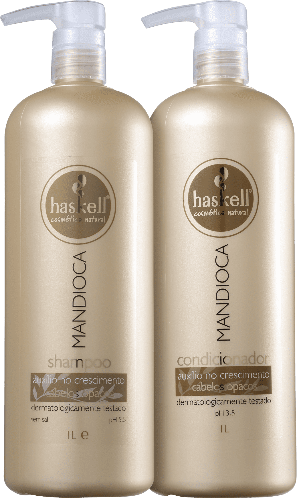 Kit Haskell Mandioca Double Salão (2 Produtos)