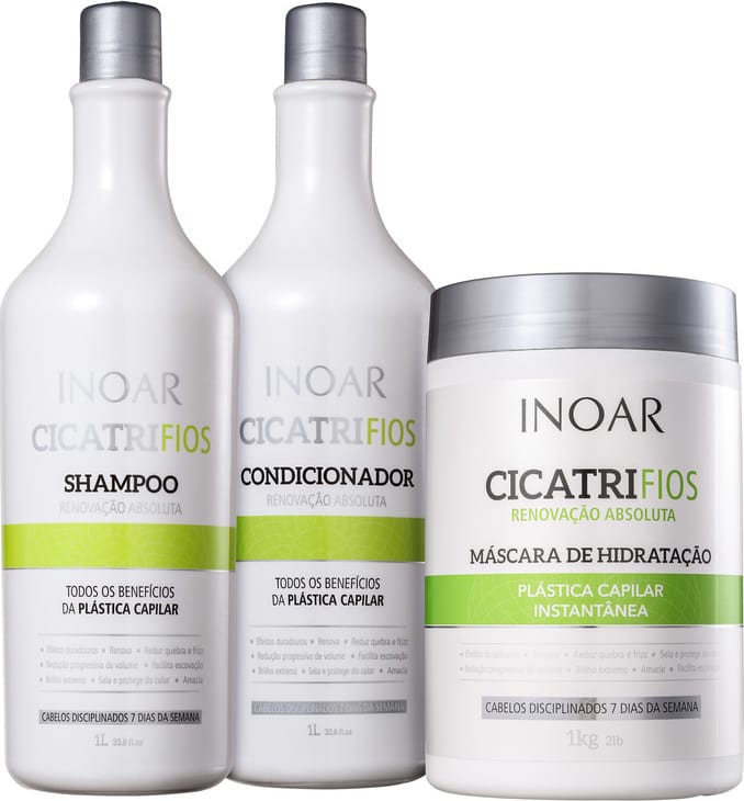 Kit Inoar Cicatrifios Salon Trio (3 Produtos)