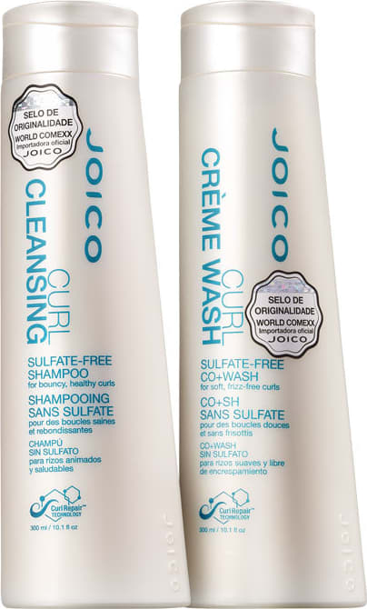 Kit Joico Curl Cleansing Co+Wash Limpeza (2 Produtos)