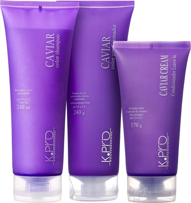Kit K.Pro Caviar Cabelos Grossos (3 Produtos)