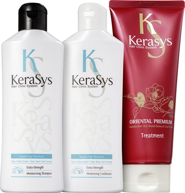 Kit Kerasys Moisturizing Tratamento (3 Produtos)