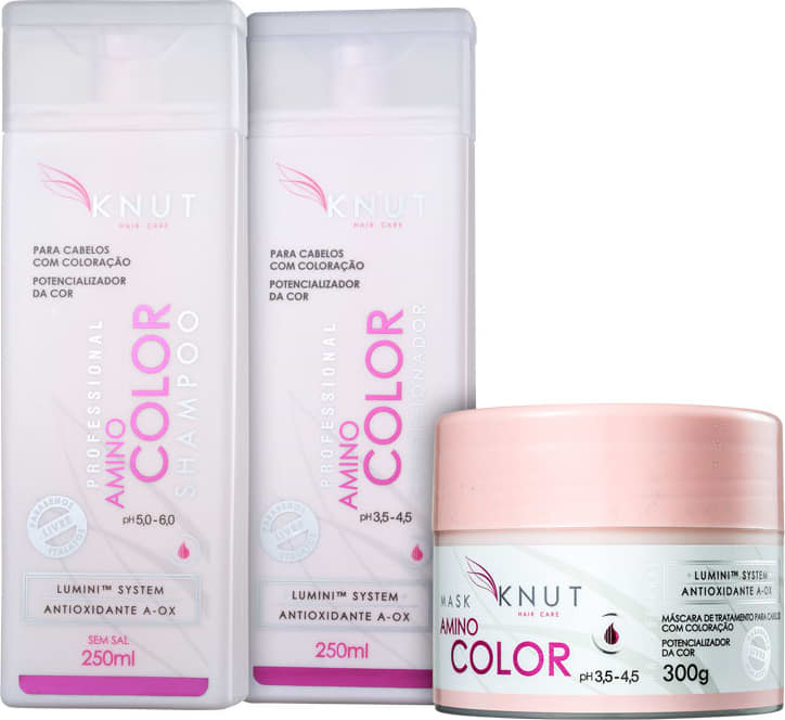 Kit Knut Amino Color Trio (3 Produtos)