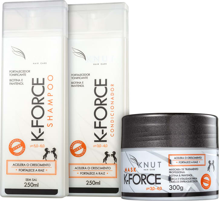 Kit Knut K-Force Trio (3 Produtos)