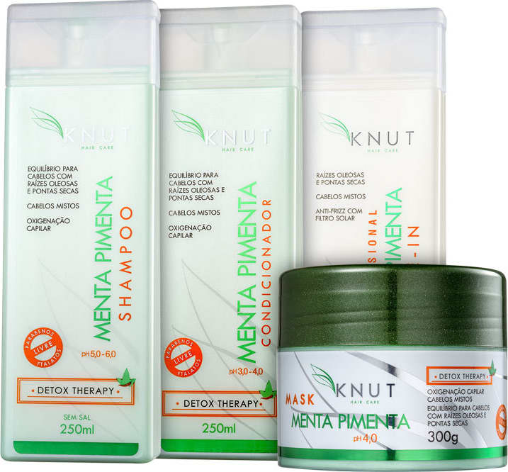 Kit Knut Menta Pimenta Full (4 Produtos)