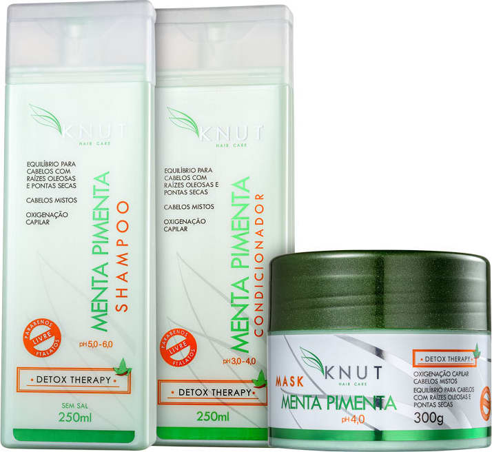 Kit Knut Menta Pimenta Trio (3 Produtos)