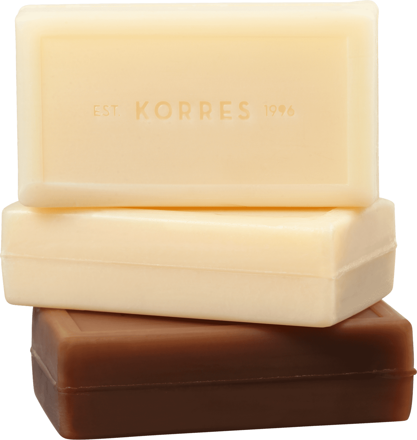 Kit Korres Rosa Japonesa Pimenta Rosa e Baunilha Canela - Sabonete em Barra 3x90g