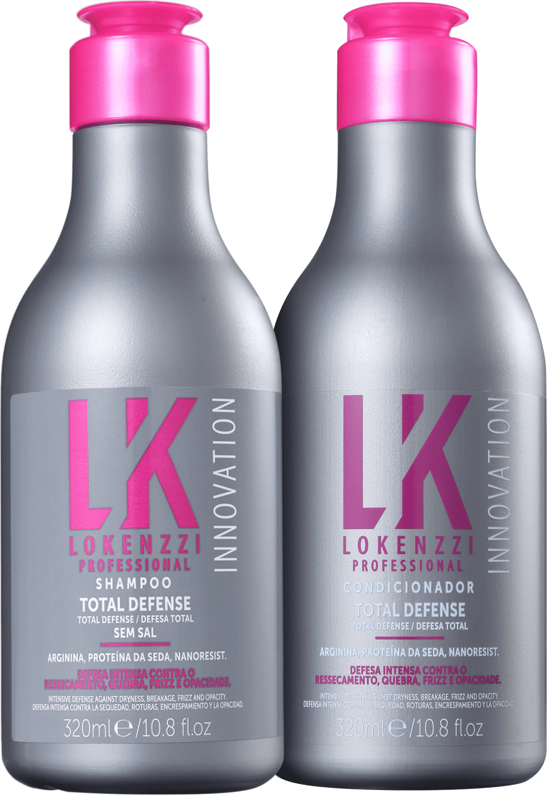 Kit Lokenzzi Total Defense Duo (2 Produtos)