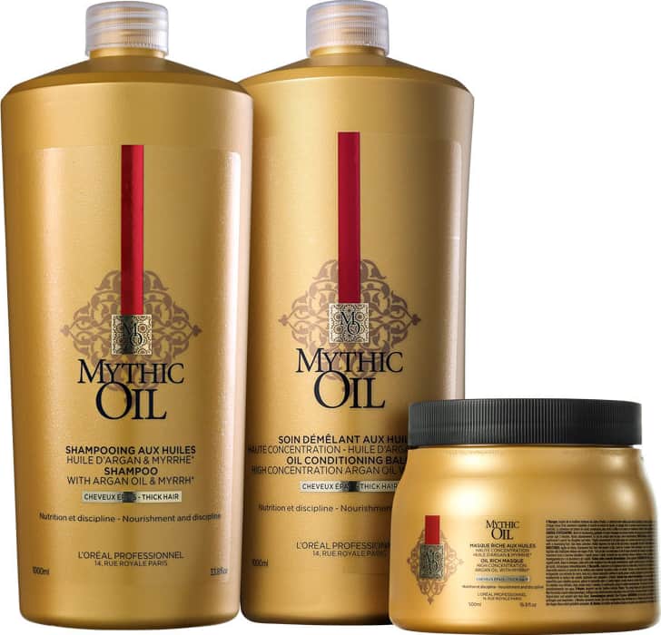 Kit L'Oréal Professionnel Mythic Oil with Argan Oil & Myrrh Trio (3 Produtos)