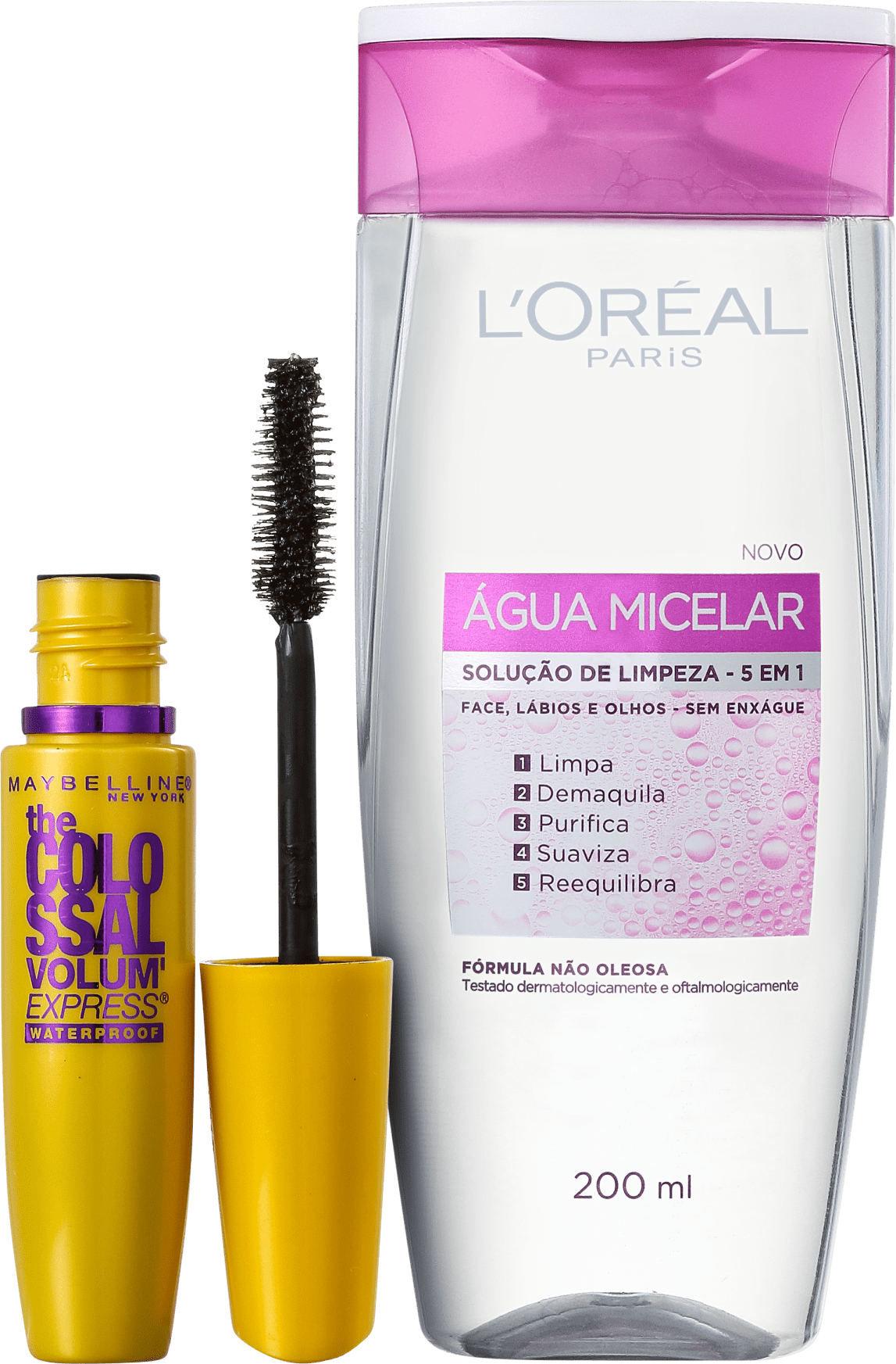 Kit Maybelline Cílios Impactantes (2 produtos)
