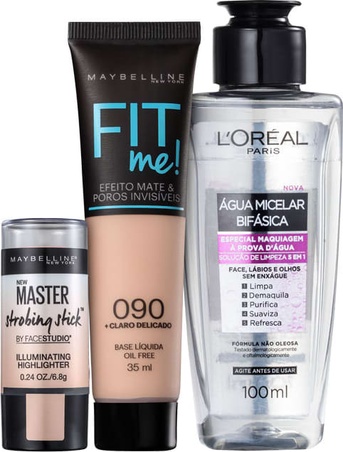 Kit Maybelline Escrito nas Estrelas (3 Produtos)