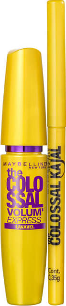 Kit Maybelline The Colossal Colossal Duo (2 produtos)