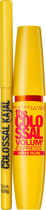 Kit Maybelline The Colossal Colossal Super (2 produtos)