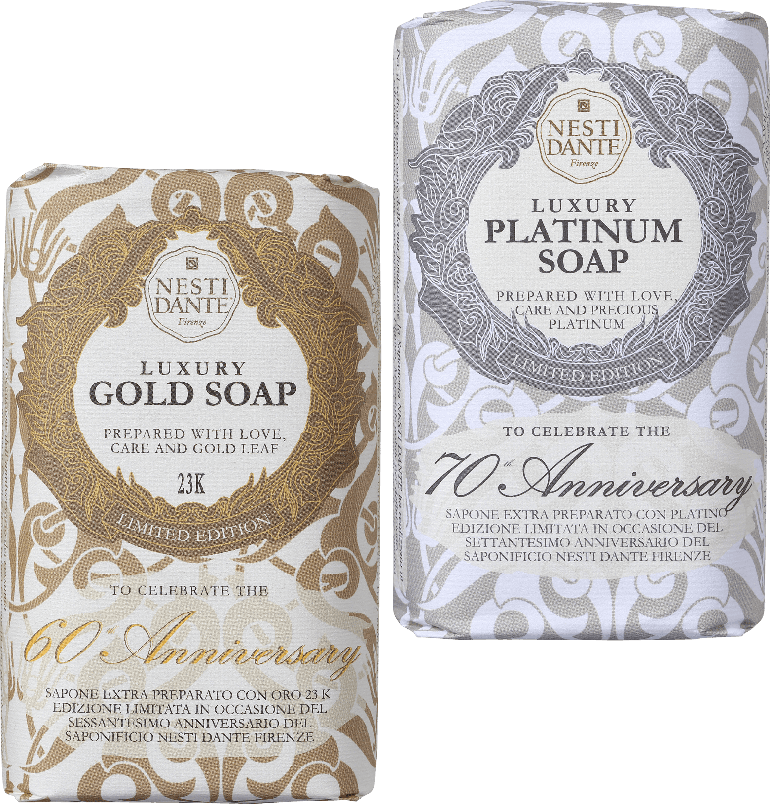 Kit Nesti Dante Luxury - Sabonetes em Barra 2x250g