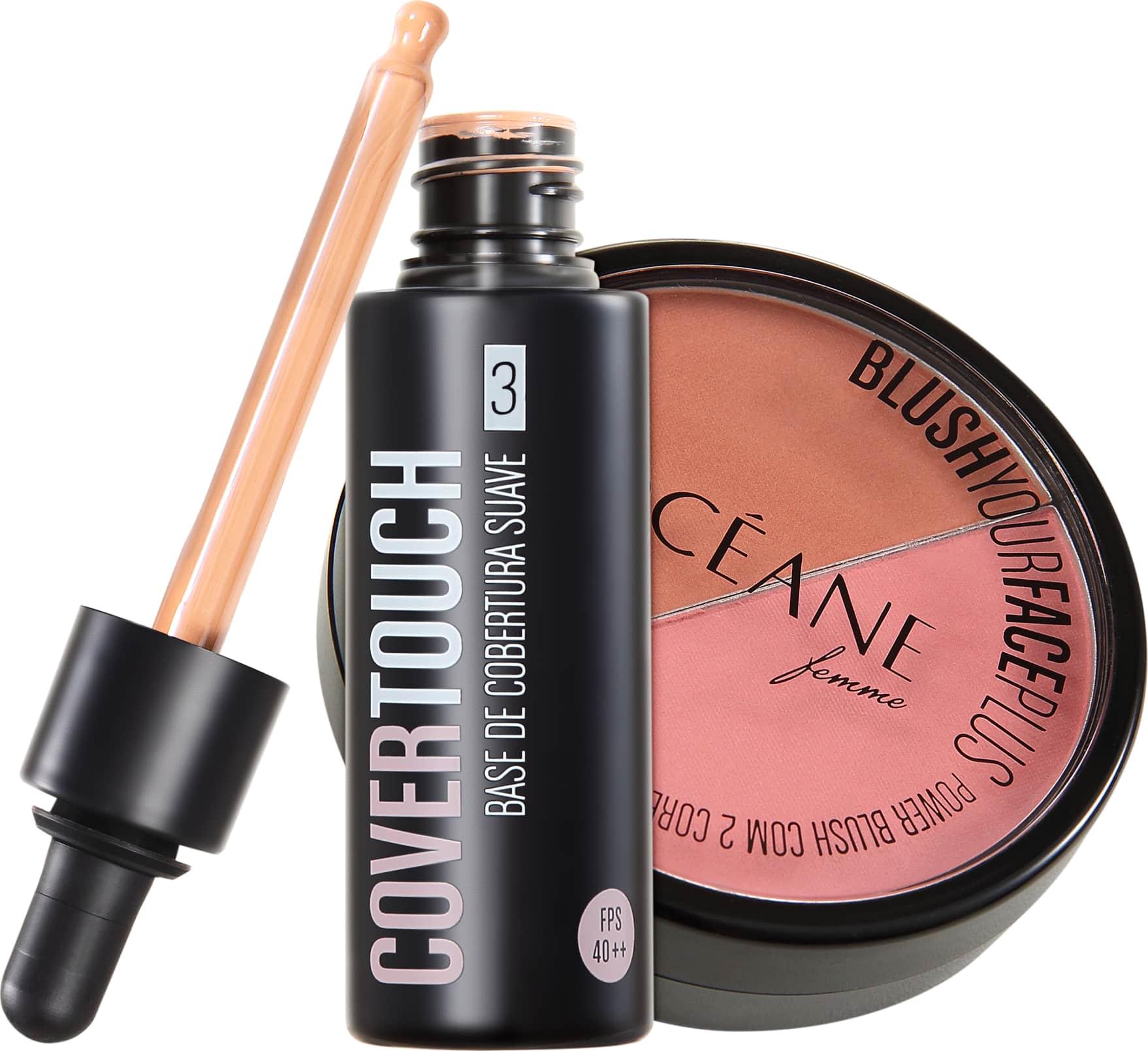 Kit Océane Cover Touch 3 Terra (2 produtos)