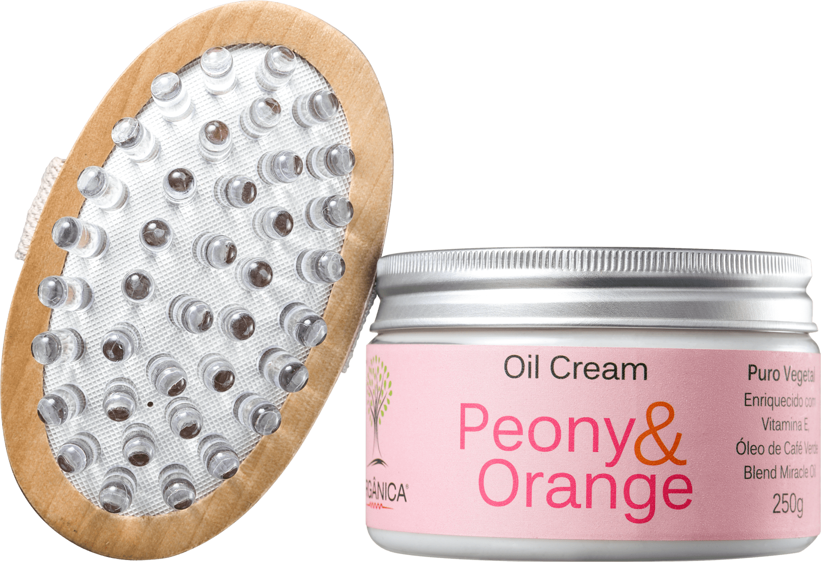 Kit Orgânica Massagem com Peônia & Laranja (2 Produtos)