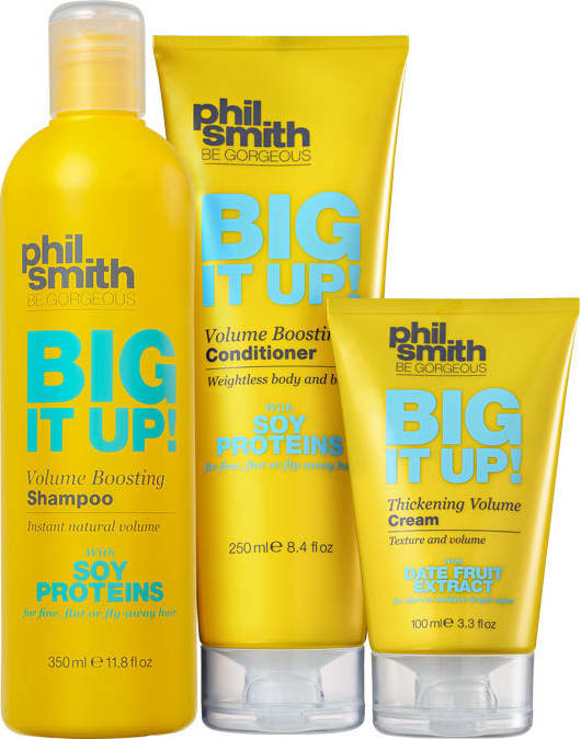Kit Phil Smith Big It Up Thickening Volume Boosting (3 Produtos)