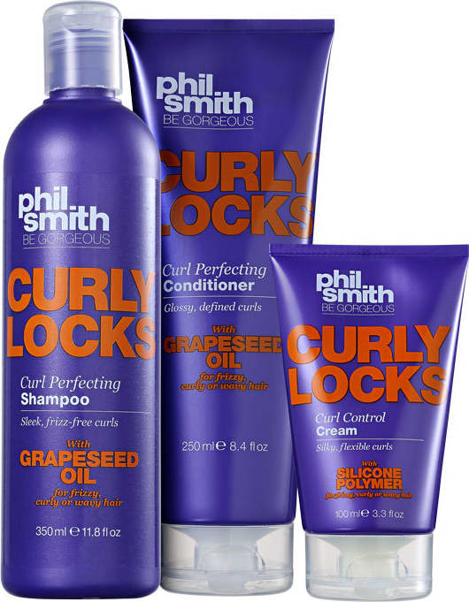 Kit Phil Smith Curly Locks Curl Perfecting (3 Produtos)